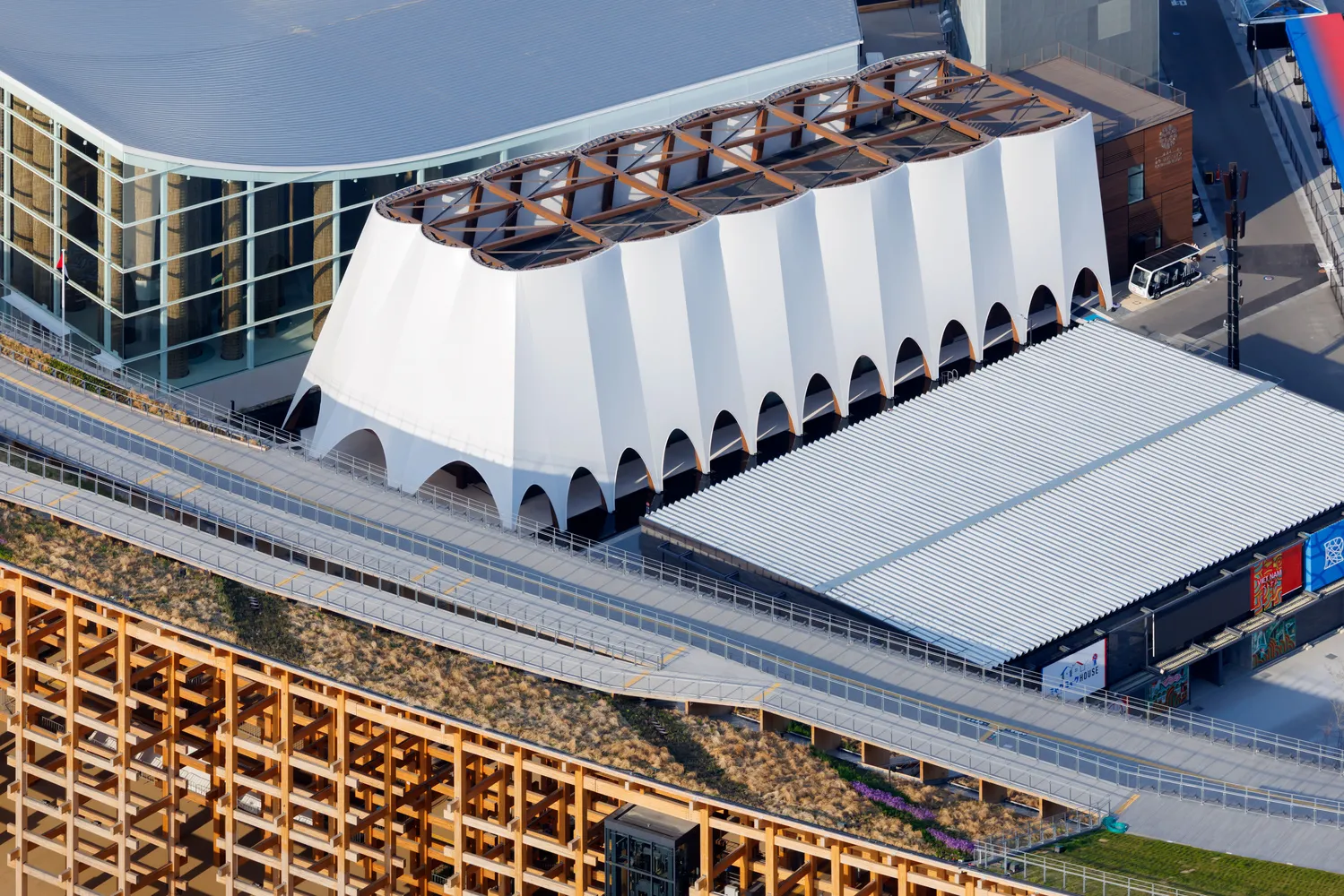 Qatar Pavilion by Kengo Kuma & Associates at Expo Osaka 2025