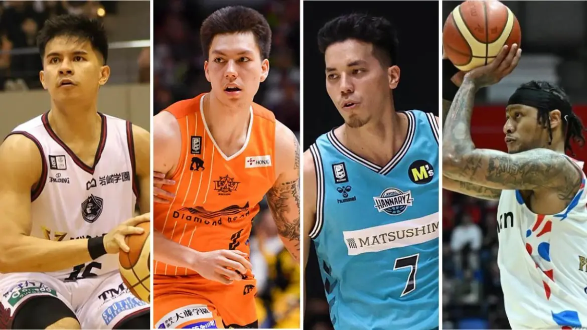 Filipino imports risk missing out on Japan B.League playoffs kiefer ravena dwight ramos ray parks matthew wright