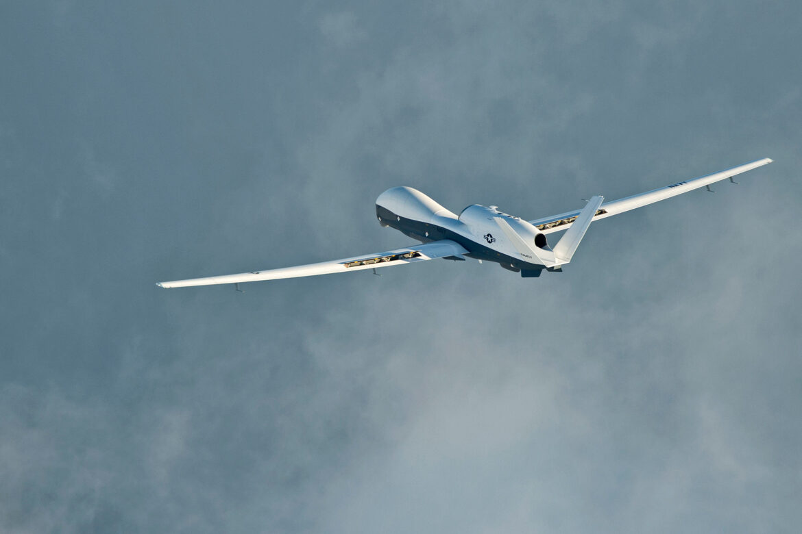 US to Deploy Large Surveillance Drones to Japan’s Okinawa Northrop Grumman MQ-4C Triton unmanned aerial vehicle