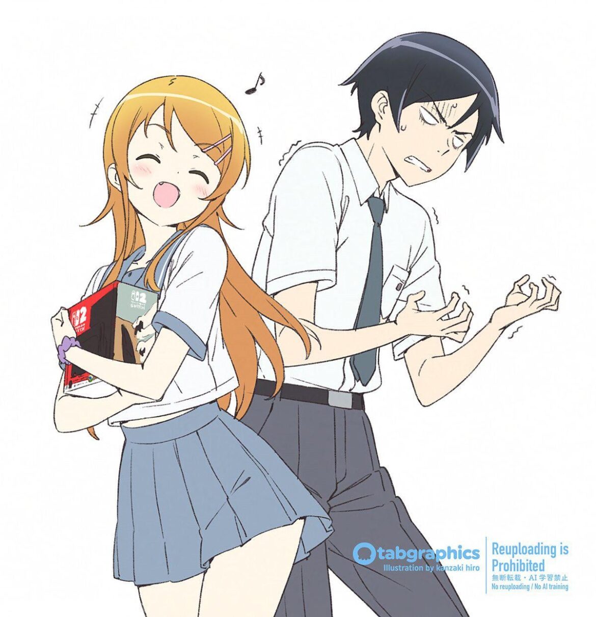 Oreimo Character Designer's Contribution to the Switch 2 Kerfuffle on X