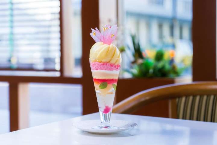 Okayama fruits parfait