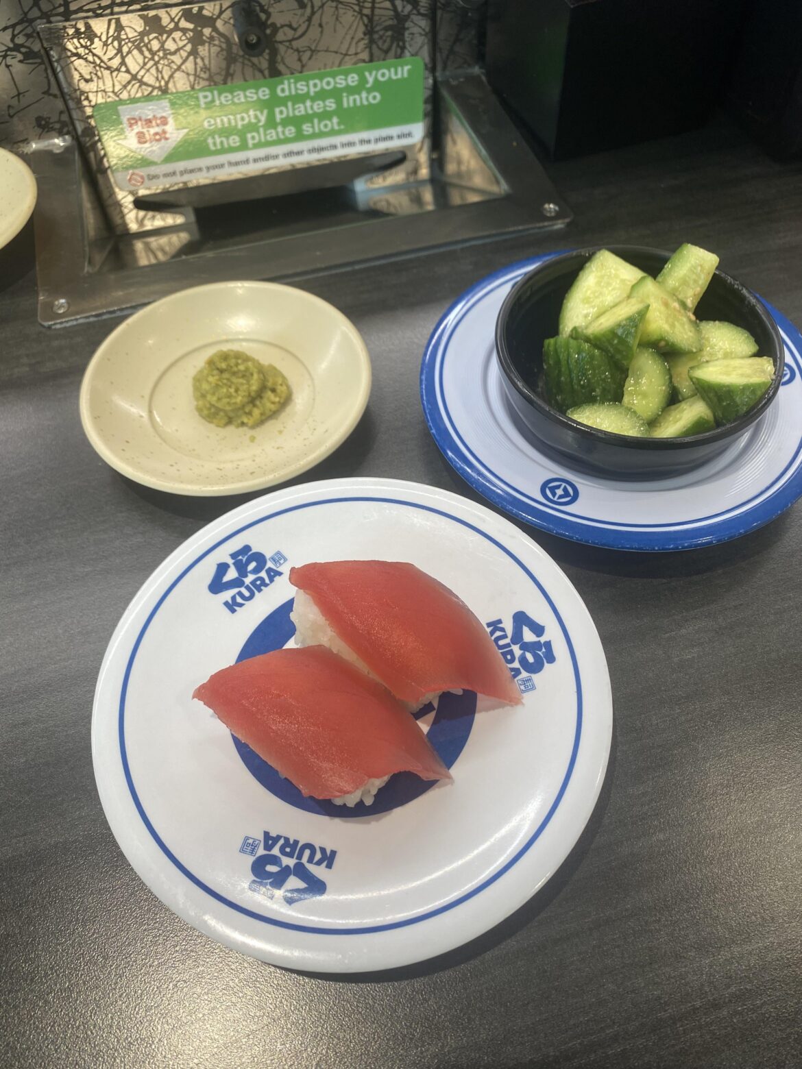 Does Kura serve real wasabi in the US