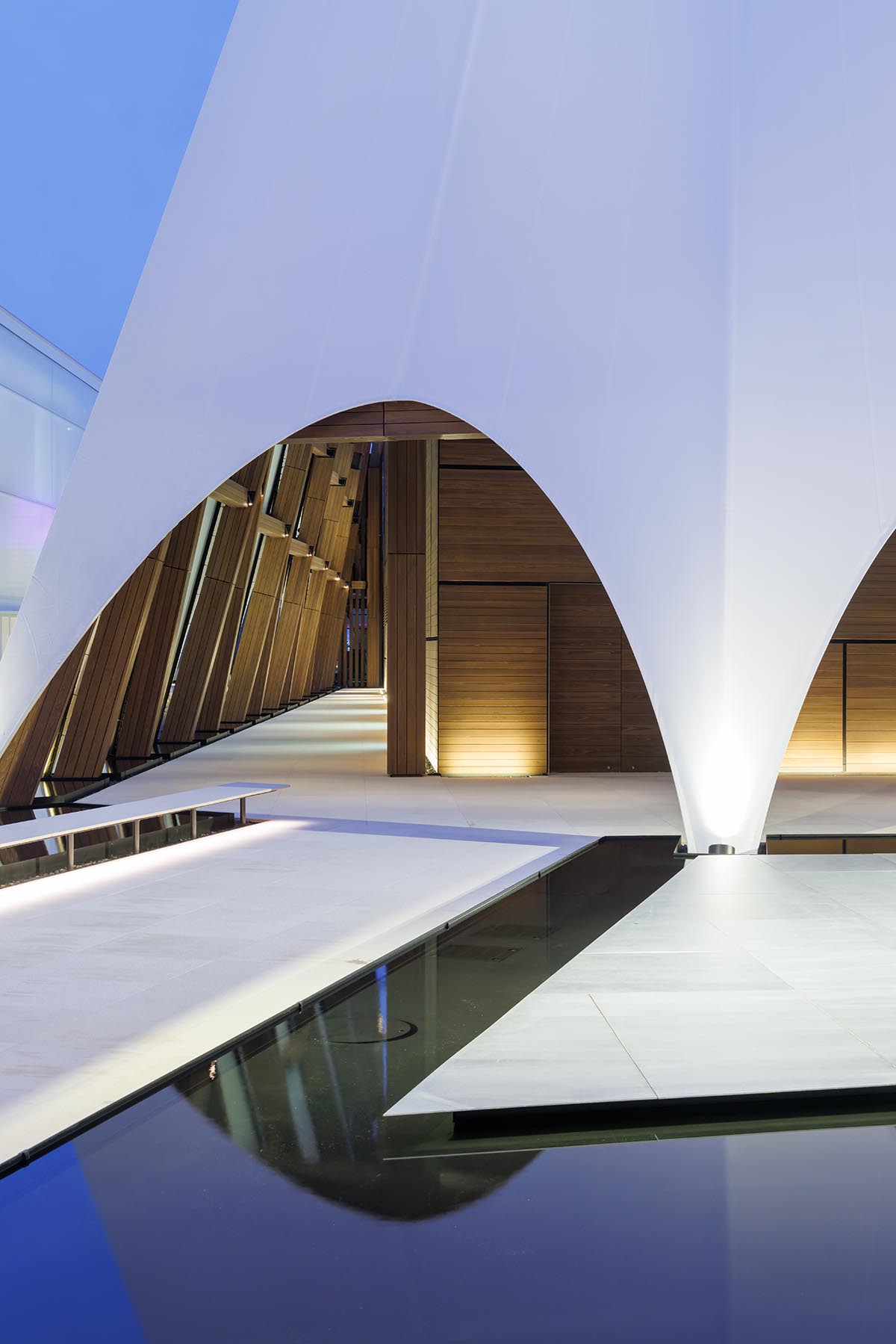 Traditional sailing vessel of Qatar informs Kengo Kuma-designed the Qatar Pavilion at Osaka Expo 2025