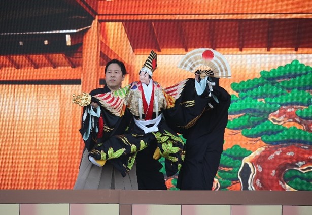 YOSHIDA Ichisuke in Sanbasō