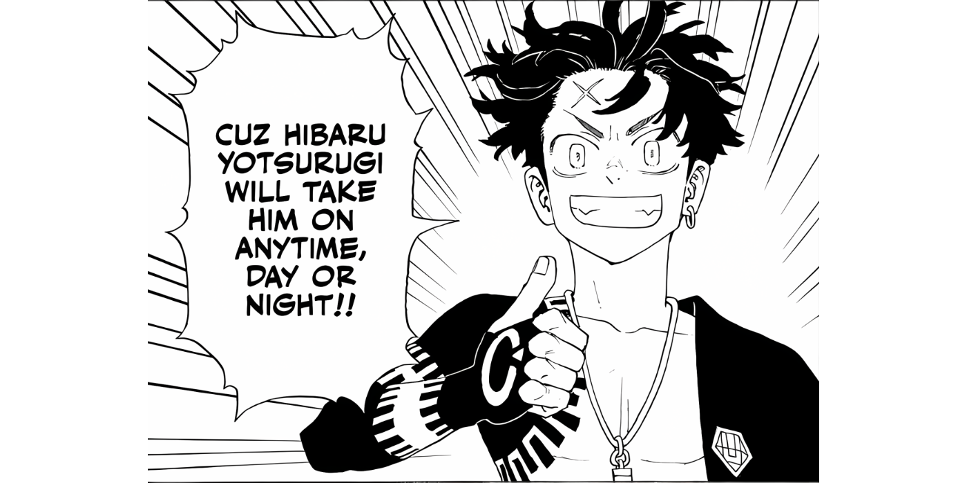 Shio gives Shio a message in Astro Royale Chapter 2.