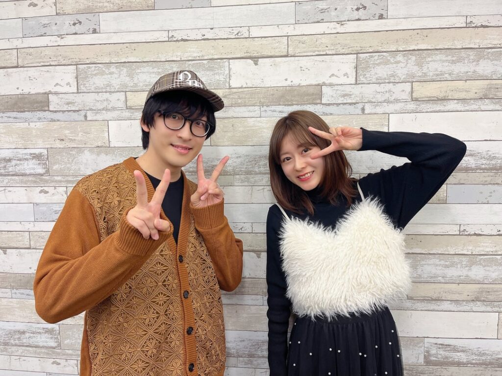 Terashima Takuma and Minase Inori from「Hakarenai Radio 2」#1