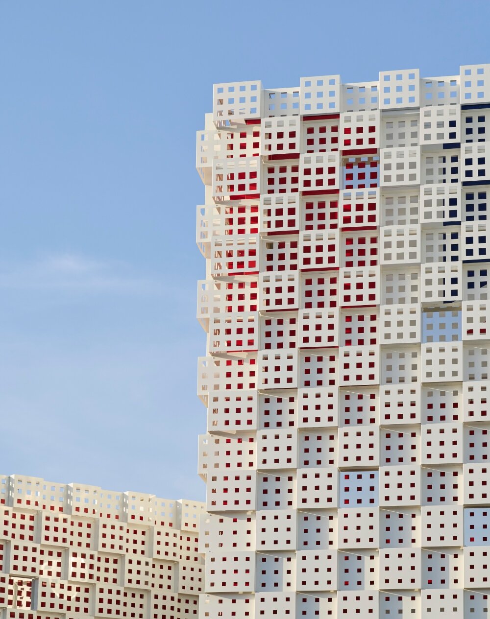 UK pavilion's punched aluminum skin by WOO recalls industrial heritage at expo 2025 osaka