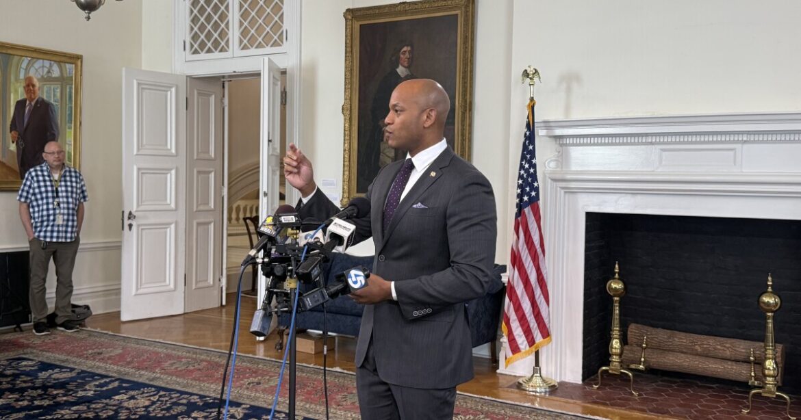 Governor Moore talks immigration, tech tax and Japan trip with reporters