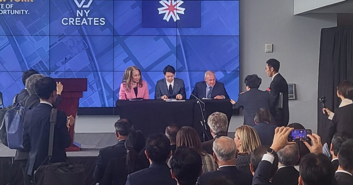 Semiconductor deal announced with government of Hokkaido at nanotech campus in Albany