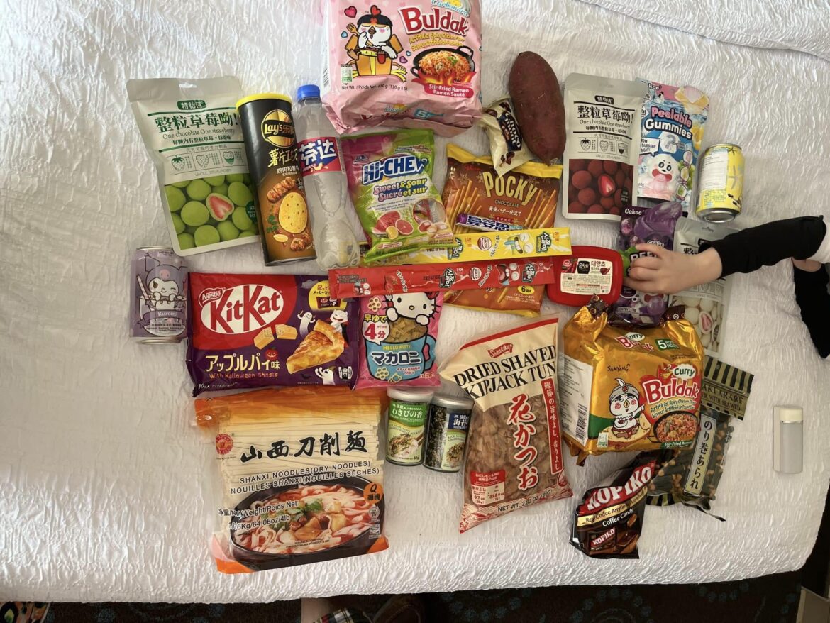 My trip to, to our Asian grocer.