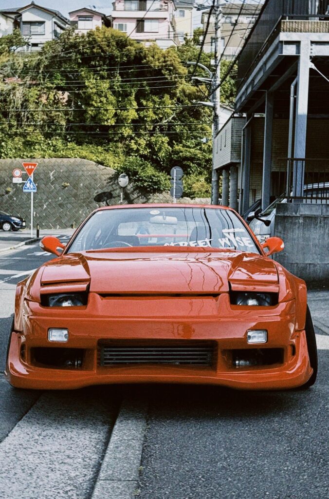 180sx new paint and aero