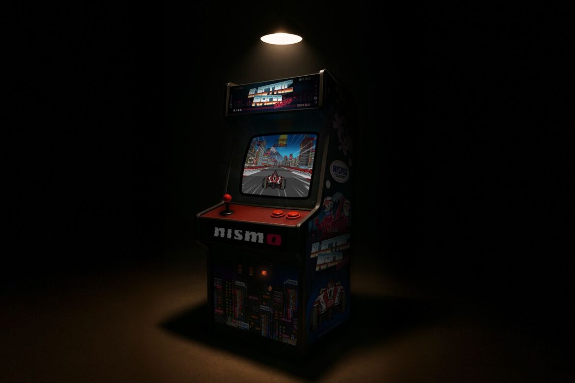 Nismo Electric Racer Tokyo arcade game