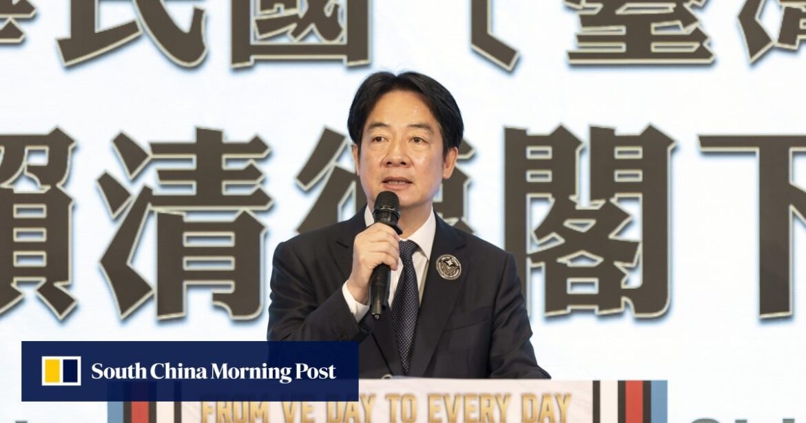 Taiwan’s Lai accused of ignoring Japanese invasion of China with VE Day speech