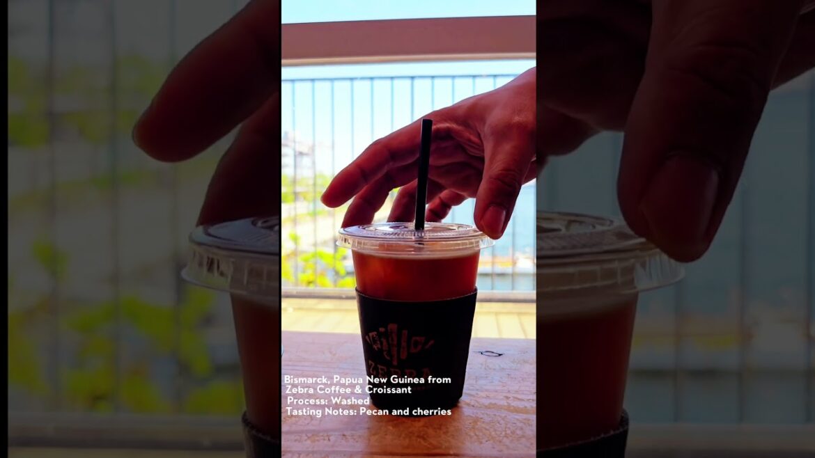 Today's coffee is from Zebra Coffee & Croissant. #coffee #zebracoffee&croissant #yokohama #japan