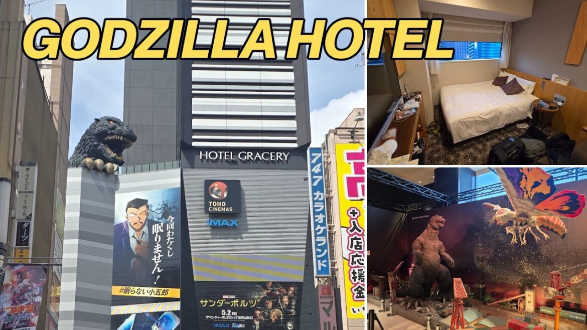 Tokyo's Godzilla Hotel! Review & Tour of the Hotel Gracery (2025)