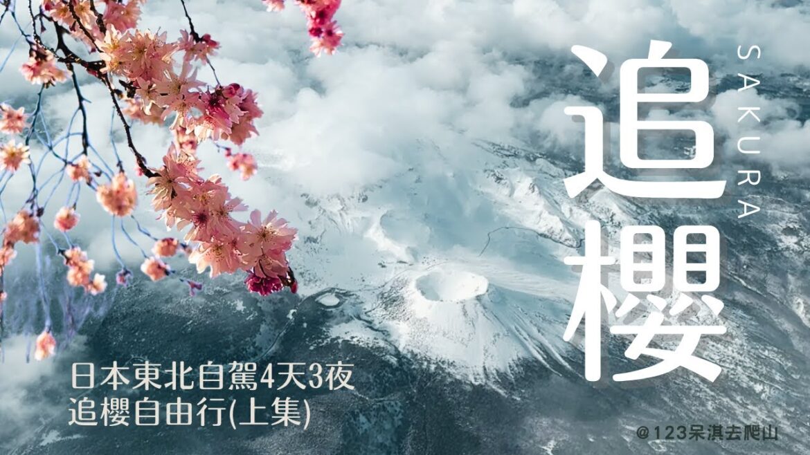 【櫻花與溫泉的約定】日本東北自駕4天3夜追櫻自由行（上篇）｜春日的療癒旅程🌸｜山形霞城公園｜喜多方日中線紀念櫻花步道｜會津柳津Hana溫泉民宿｜從仙台、山形、喜多方到柳津｜櫻花、美食、溫泉一次收集🌸