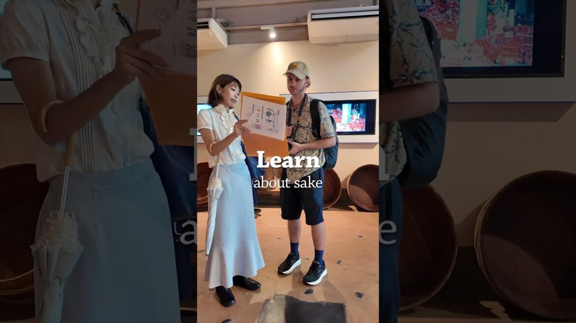 Go Brewery Hopping in Japan’s Largest Sake Producing Region!🍶😋 #travel