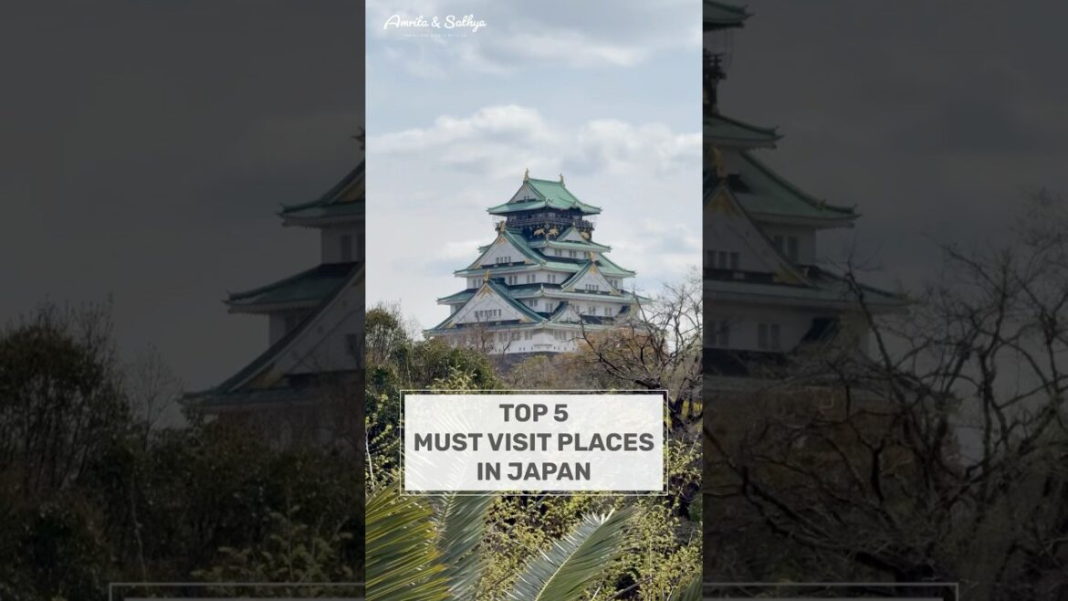 Top 5 Must-Visit Places in Japan | Tokyo, Kyoto, Osaka, Kawaguchiko & Nara Travel Guide