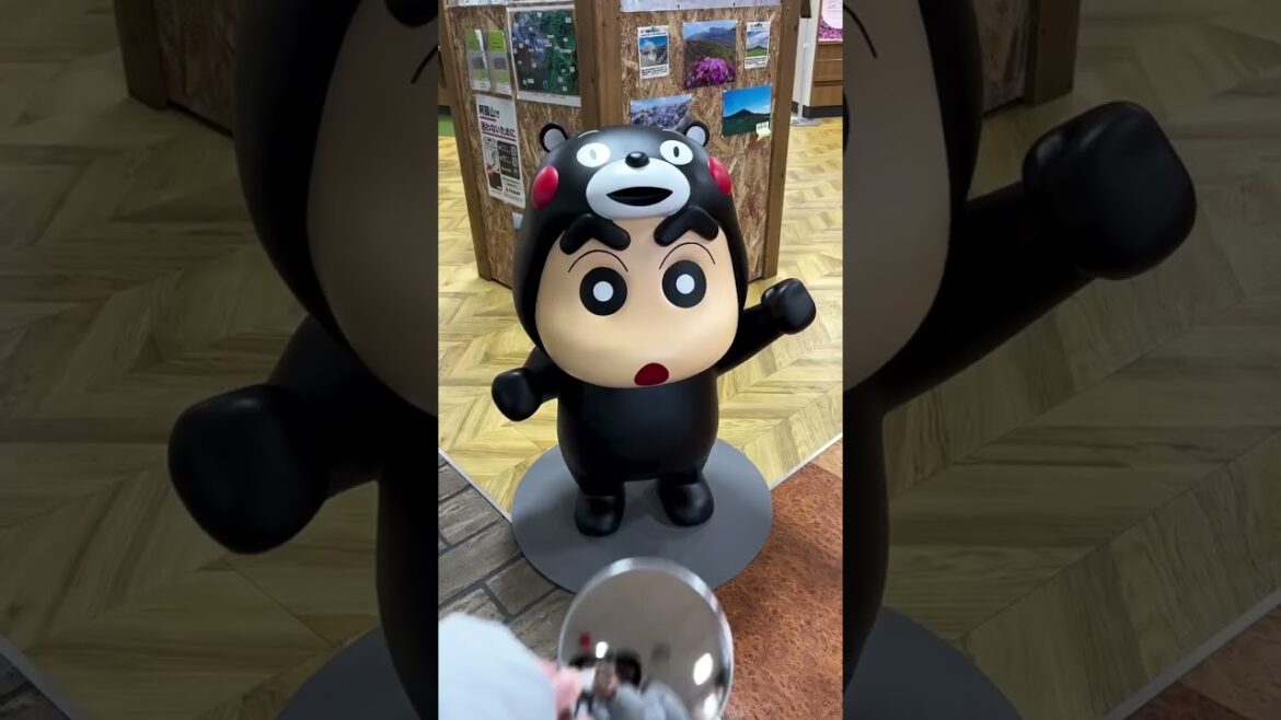 쿠마모토 쿠마몬 오하요🐻 #kumamoto #구마모토 #여행 #여행에미치다 #여행릴스 #일본여행