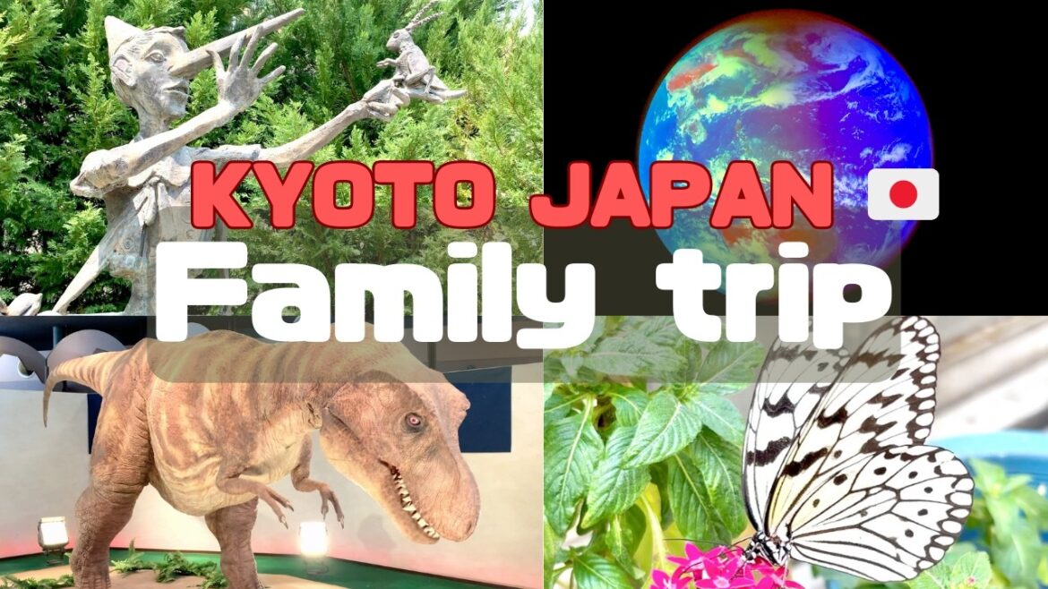 Familytravel tour guide : science center and beautiful park in Kyoto, Japan