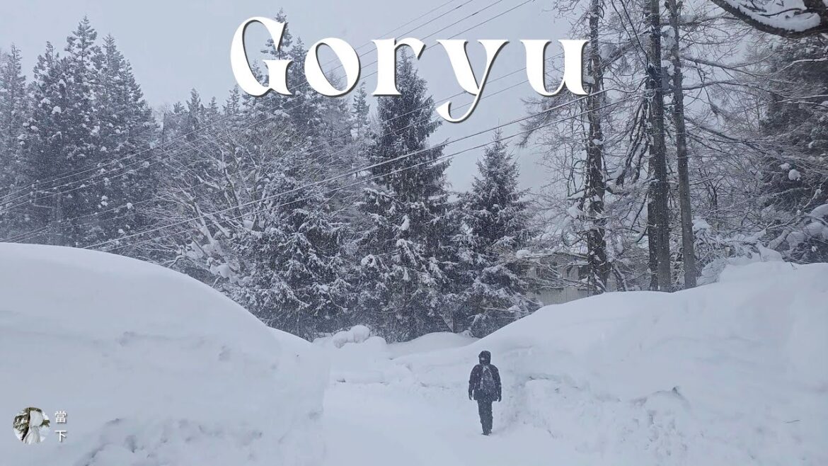 [Travel Vlog] Hakuba #1 Snowboarding at Hakuba Goryu Snow Resort for 4 nights