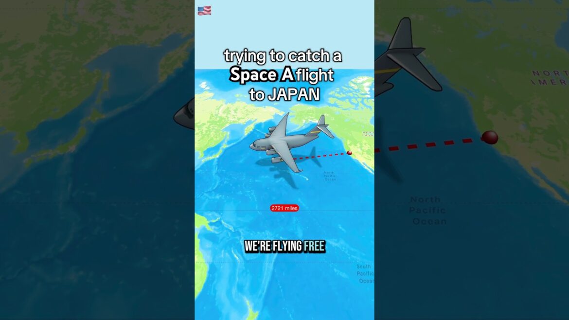 We’re hopping a Space A flight from Hawaii to Okinawa with no plans after landing #militaryflights
