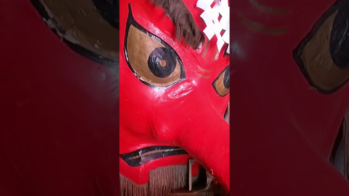 Tengu Masks Japan's monster #traveljapan #gunma #mask