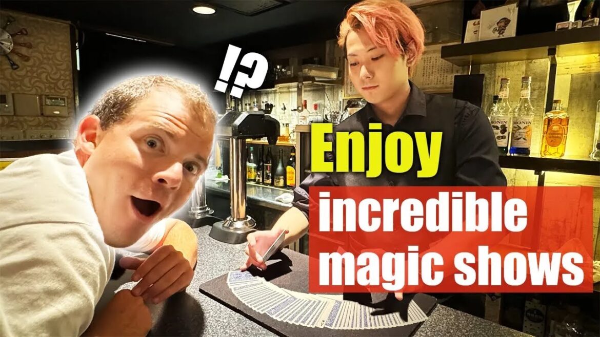 Amazing Night at Hiroshima Magic Bar