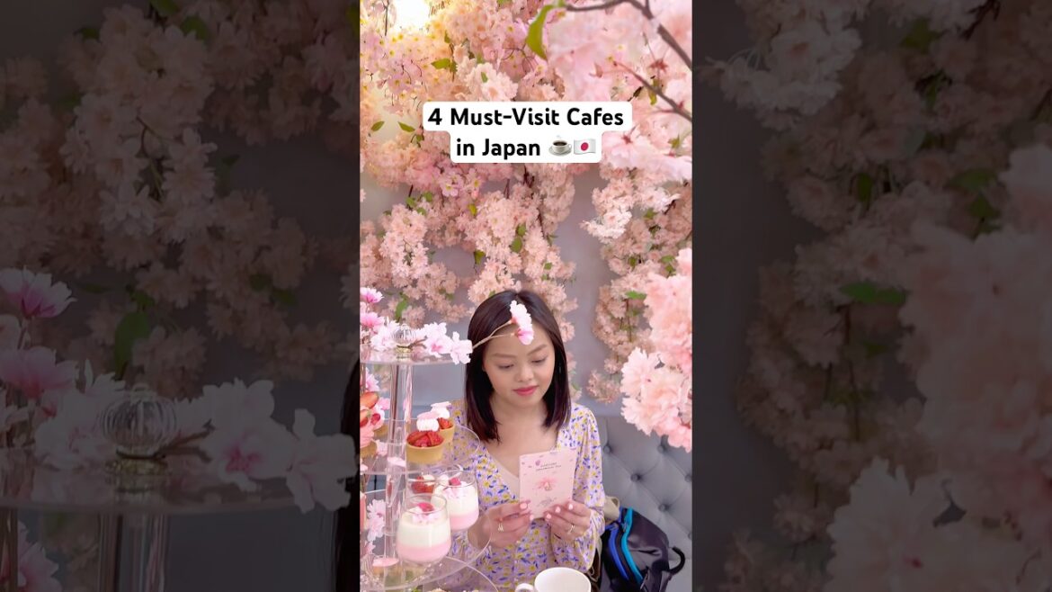 4 Must-Visit Cafes in Japan! #tokyo #japan #travel