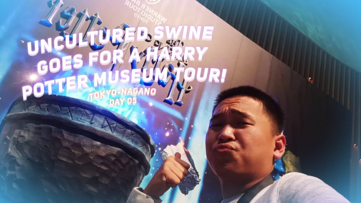 NEWBIE GOES TO A HARRY POTTER EXHIBIT! | Tokyo-Nagano EPIC ツ [5/8]