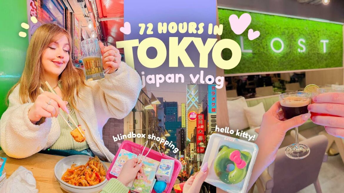 72 EPIC HOURS IN TOKYO 🇯🇵 Ueno, Shibuya, Akihabara, Lost Bar & Hello Kitty | Japan Travel Vlog