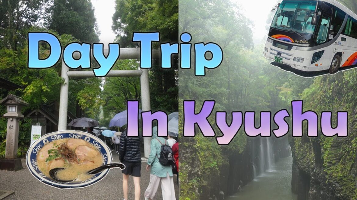 Kyushu by Bus a day trip in Japan
