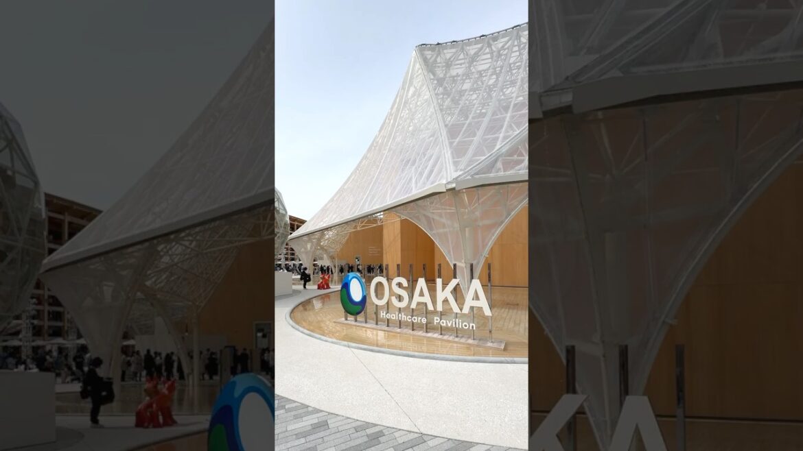 [ 建築巡り Short Vlog ] 大阪ヘルスケアパビリオン/ 大阪・関西万博 ( Japan Trip Vlog / Osaka Healthcare Pavilion / EXPO 2025)