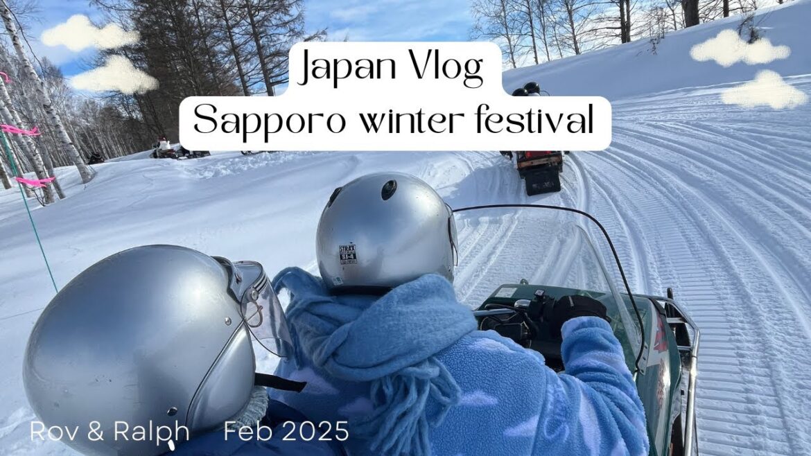 ❄️ My Adventure in Sapporo, Japan! 🐧🍺⛷️ (Feb 2025)
