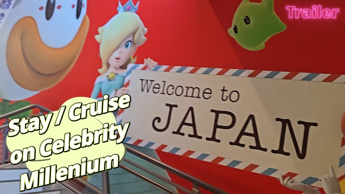 We stayed in Tokyo before Cruising Japan on Celebrity Millennium in Cherry Blossom Season - Trailer