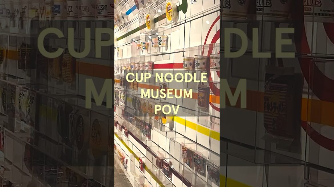 Japan's Best Museum?! - #cupnoodle #osaka #osakatravelguide