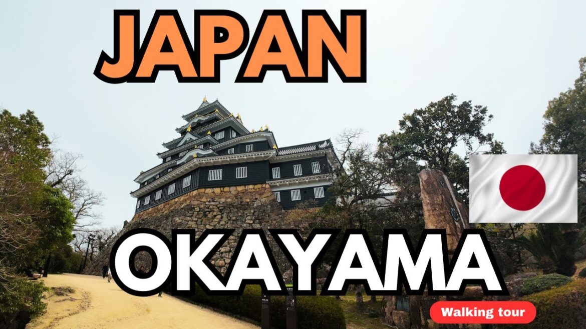 Okayama, Japan walking tour [ 4K ] (2025)