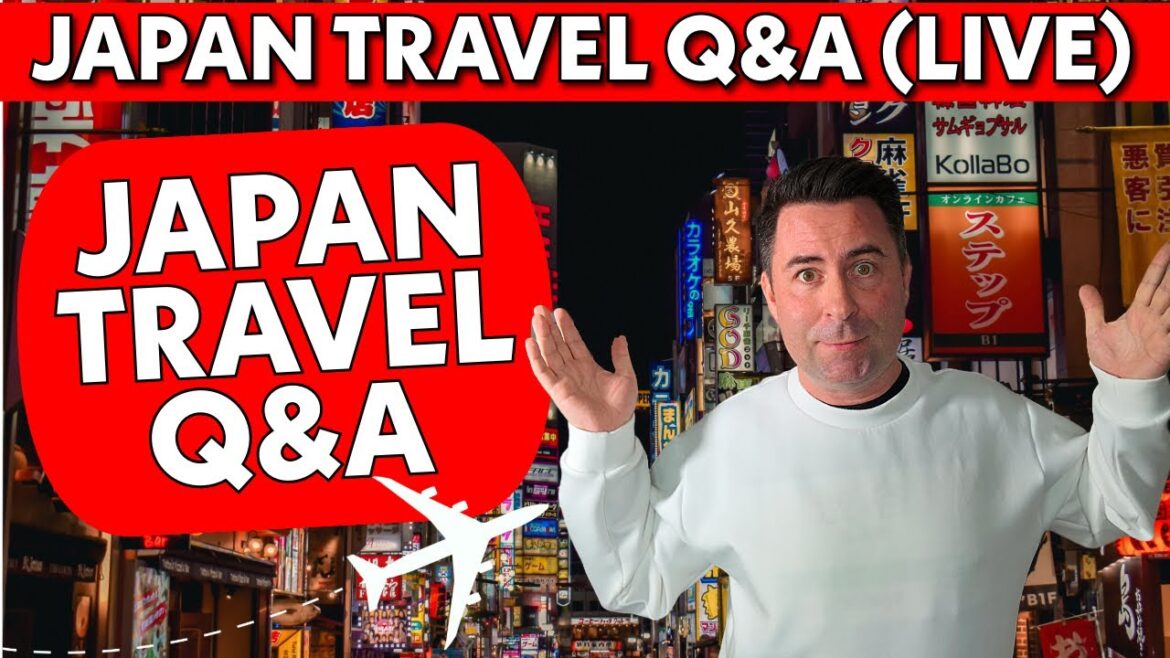YOUR JAPAN TRIP: Q&A LIVE #japantravel #japantrip #itinerary