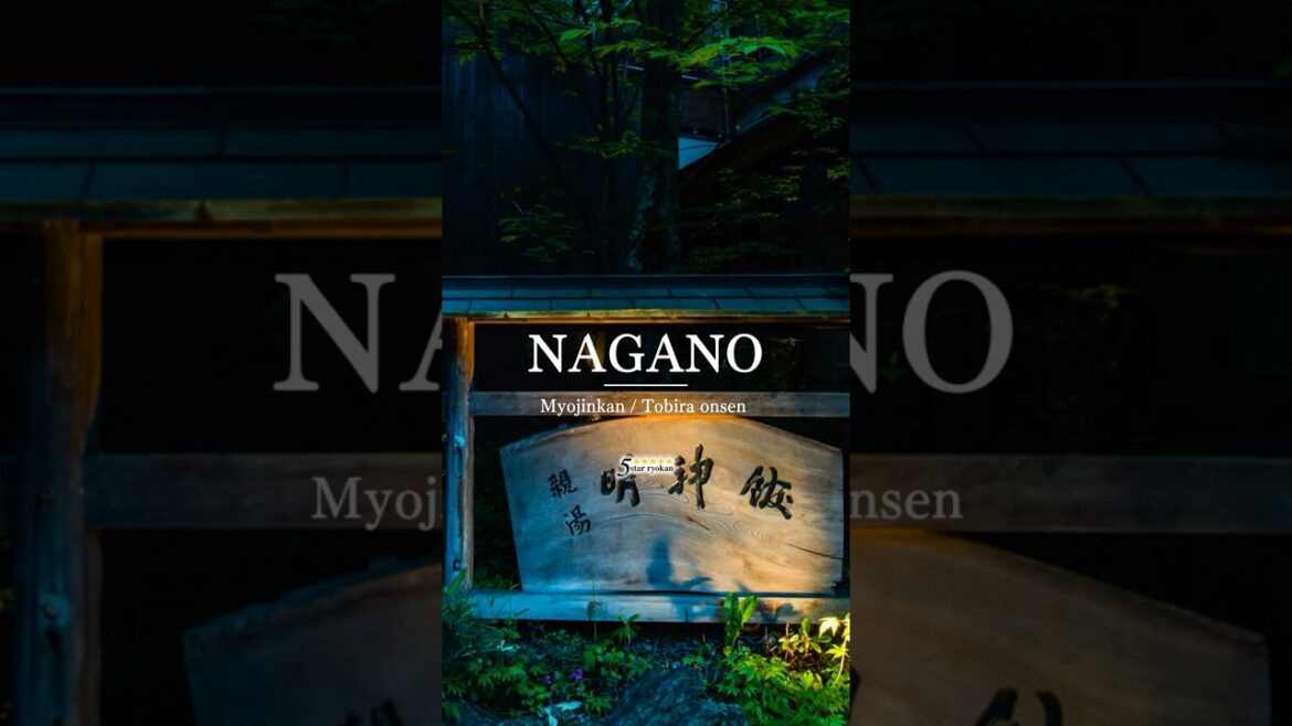 Myojinkan (明神館)｜Tobira Onsen, Nagano