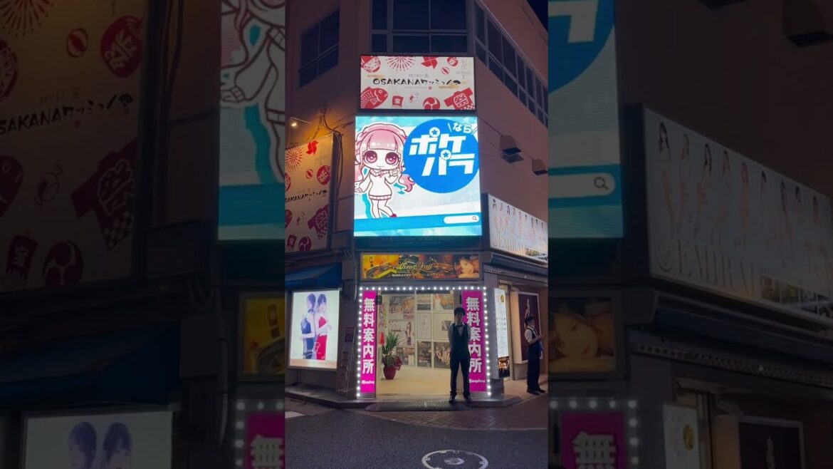 Kagoshima, Japan: Walking around the red light district