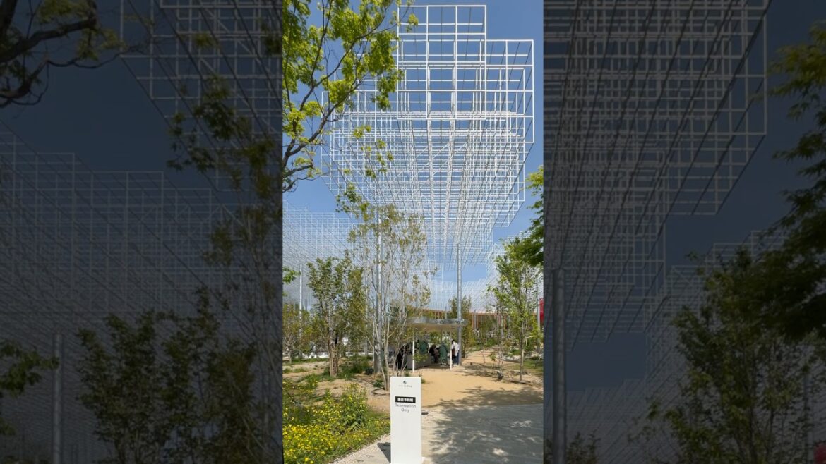 Better Co-Being , designed by SANAA [ Japanese Architecture Tour Short Vlog ] building EXPO 2025