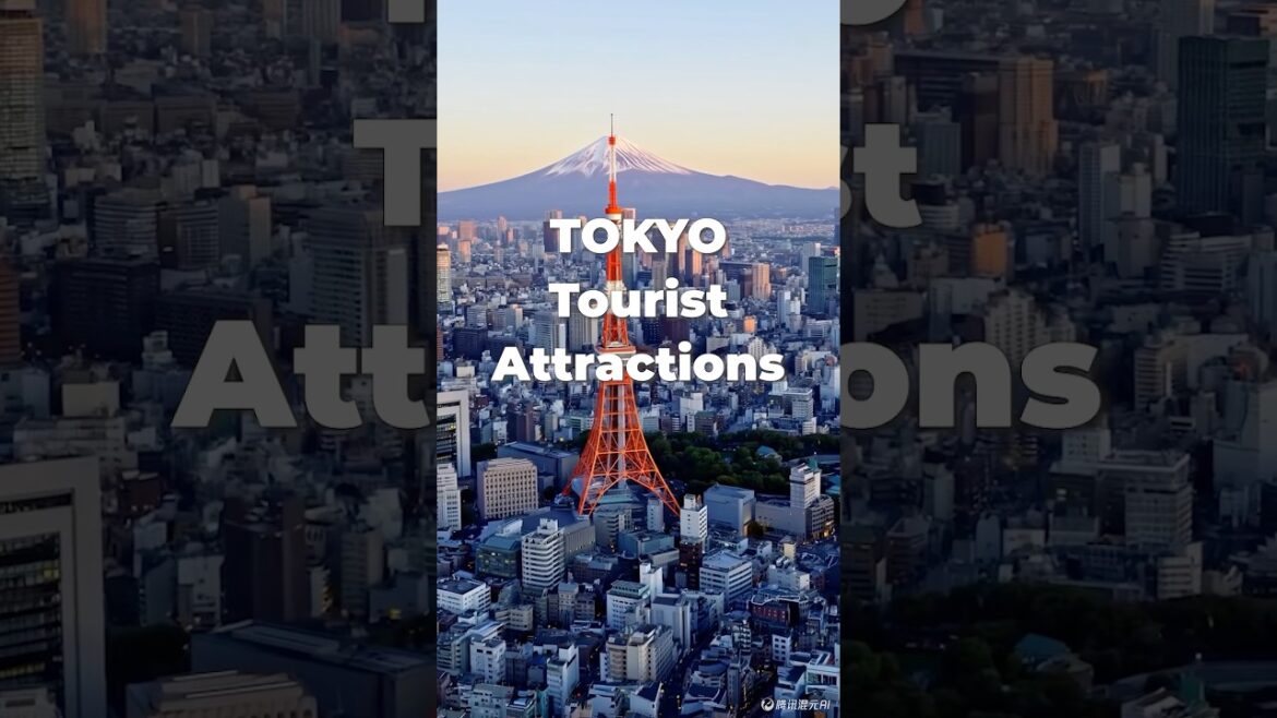 Tokyo Tourist Attractions  #travel #5places #summertravel #foryou #shorts #viralshort #attraction