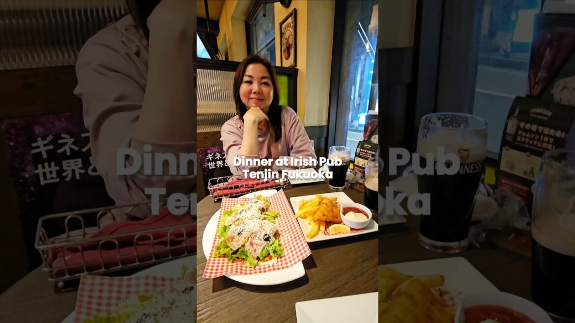 Dinner Date in Tenjin, Fukuoka after exploring! #shorts Dinner Date in Tenjin, Fukuoka after exploring! #shorts