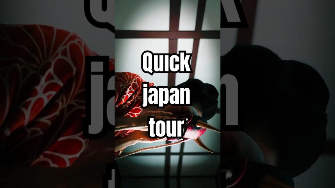 Quick Japan Tour (16s) | #japan
