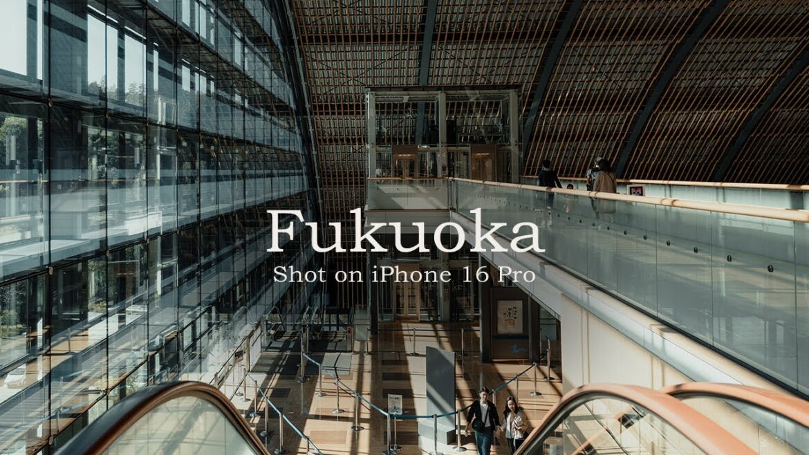 Japan Fukuoka 福岡 | Cinematic Travel Film | iPhone 16 Pro Apple Log