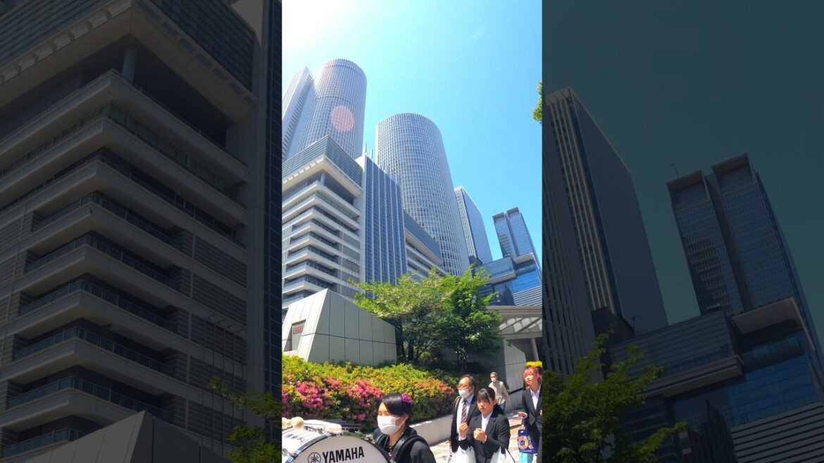 #Nagoya station building #Toyota head office building Midland Square #japan #travel