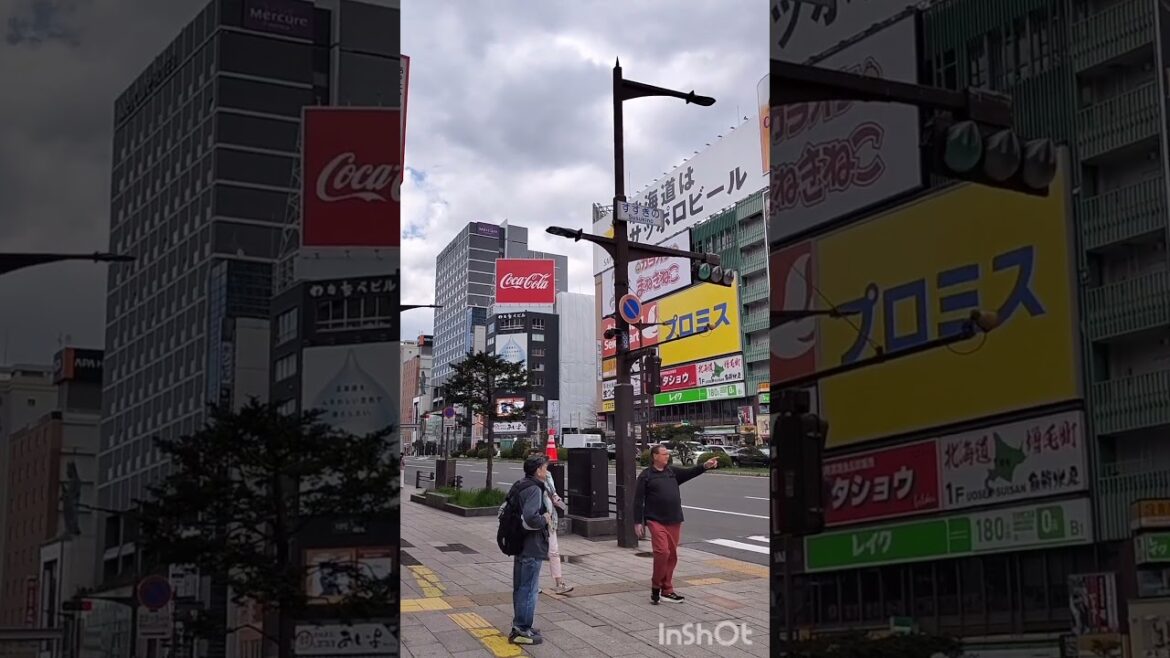 Exploring Sapporo: Tanukikoji & Susukino Must-See Spots!　#japan #shorts