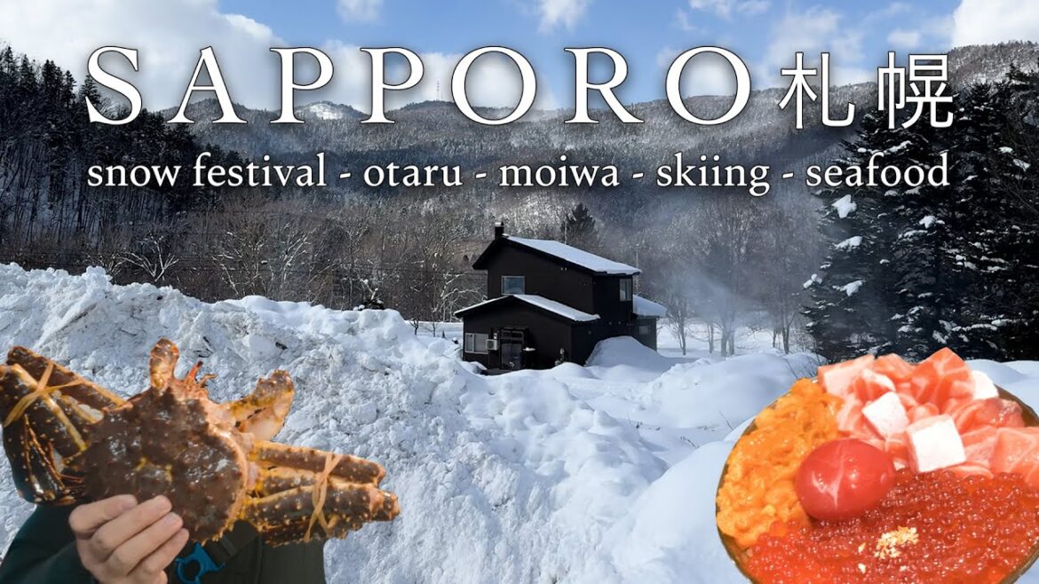 14 Days in Sapporo 🇯🇵 | Seafood Tour, Skiing Mt. Moiwa, & Hidden Onsens 14 Days in Sapporo 🇯🇵 | Seafood Tour, Skiing Mt. Moiwa, & Hidden Onsens
