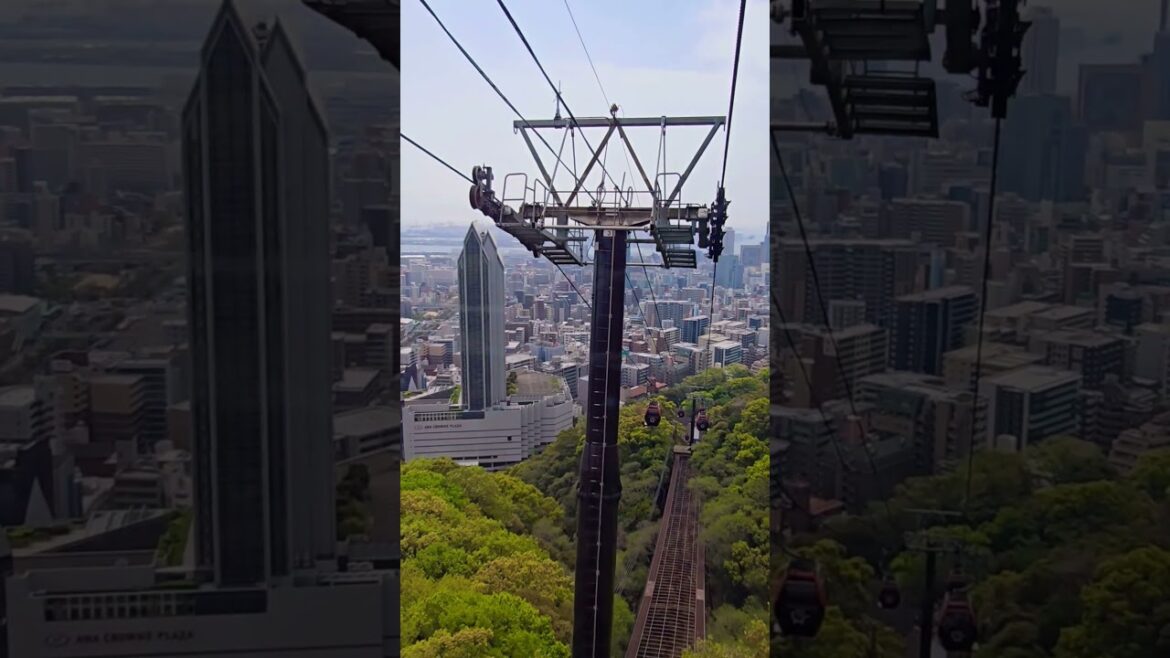 Woah 😨😳 #ShinKobeRopeway#KobeJapan#JapanTravel#HiddenGemsJapan