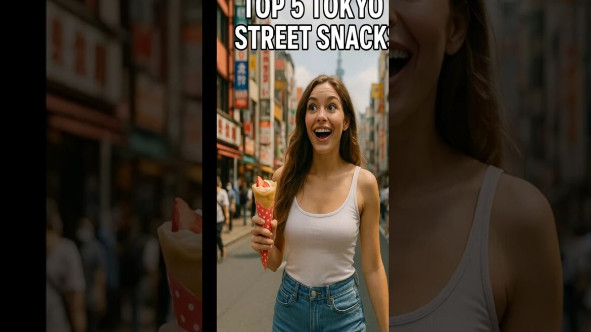Top5 Street Foods in Japan. #travel #tokyo $japan #foods